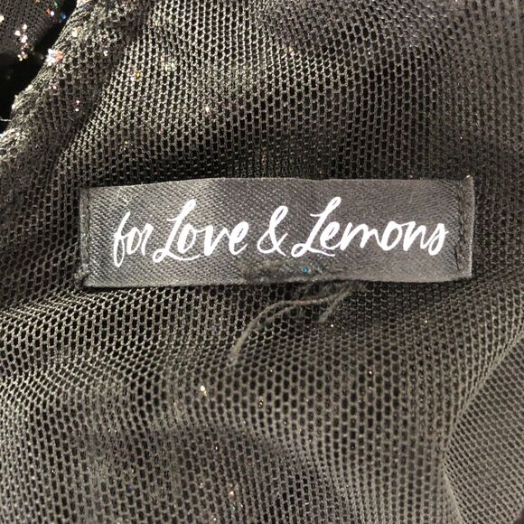 For Love & Lemons X Victoria’s Secret All That Glitters Ruched Mini Dress XS - Picture 15 of 16